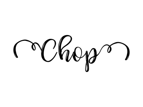 Chop Lettering: Graphics & Print Templates for Handmade Brands