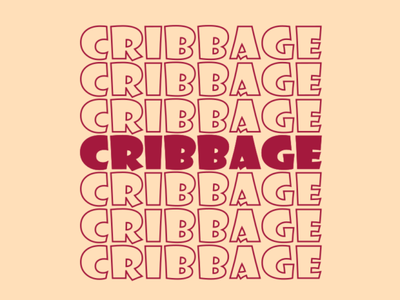 Cribbage SVG Cut File: Graphics & Print Templates