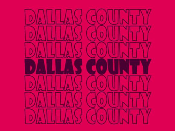 Dallas County SVG Cut File: Graphics & Print Templates