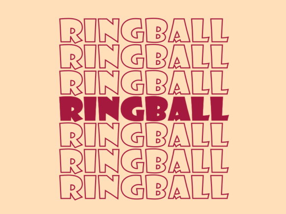 Ringball SVG Cut File: Graphics for Print Templates