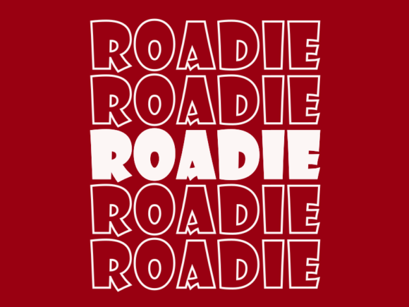 Roadie SVG Cut File: Graphics for Print Templates