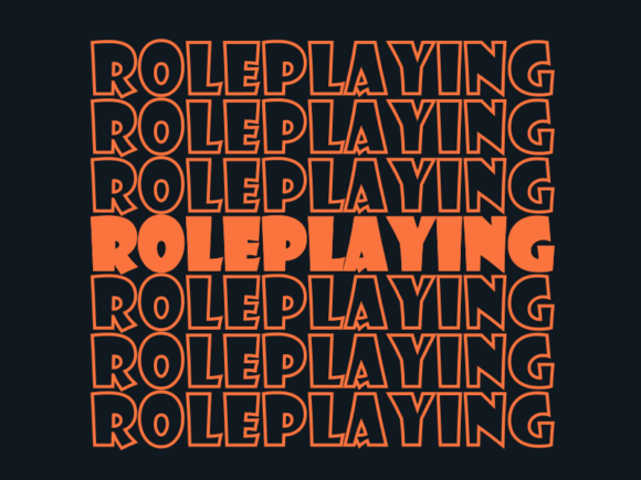 Roleplaying SVG Cut File: Graphics for Print Templates