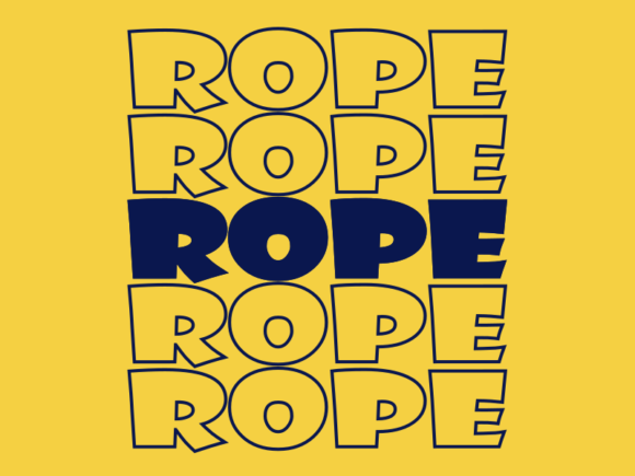 Rope SVG Cut File: Graphics for Print Templates