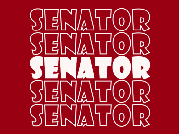 Senator SVG Cut File: Graphics & Print Templates