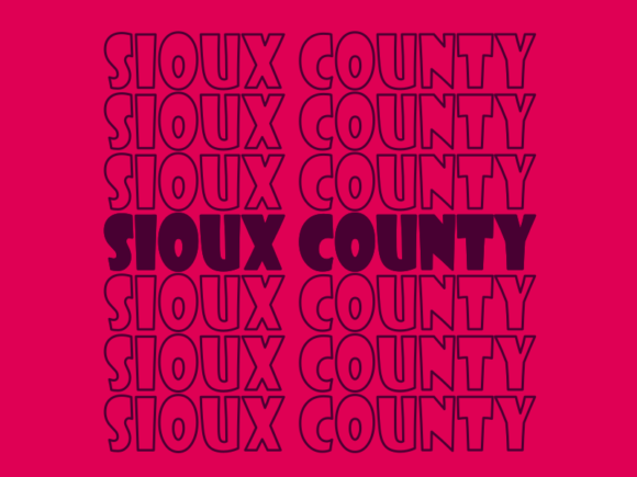 Sioux County SVG Cut File: Graphics & Print Templates