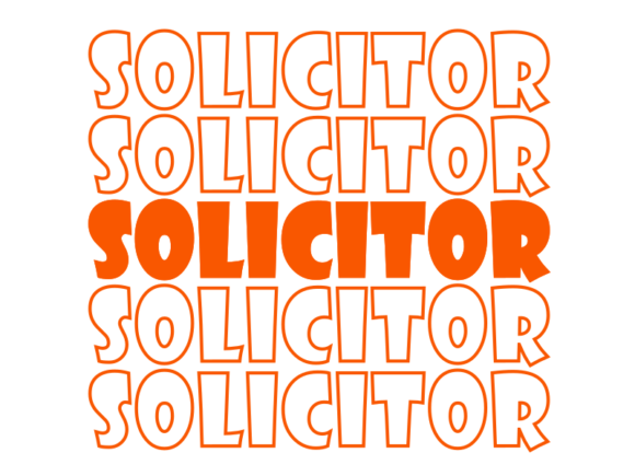 Solicitor SVG Cut File: Graphics for Print Templates