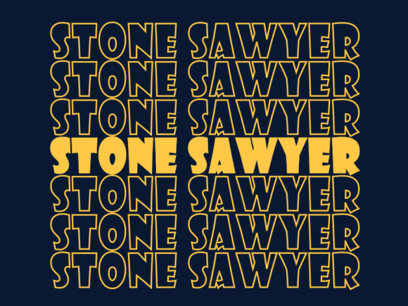 Stone Sawyer SVG Cut File: Graphics for Print Templates
