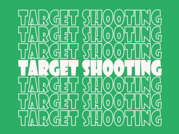 Target Shooting SVG Cut File: Graphics & Print Templates
