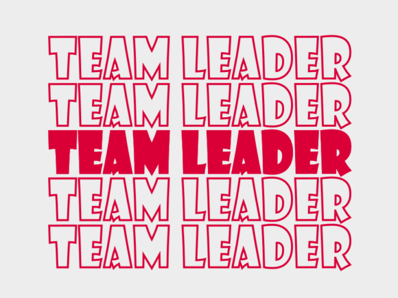Team Leader SVG Cut File