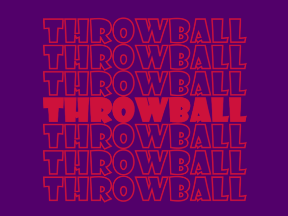 Throwball SVG Cut File